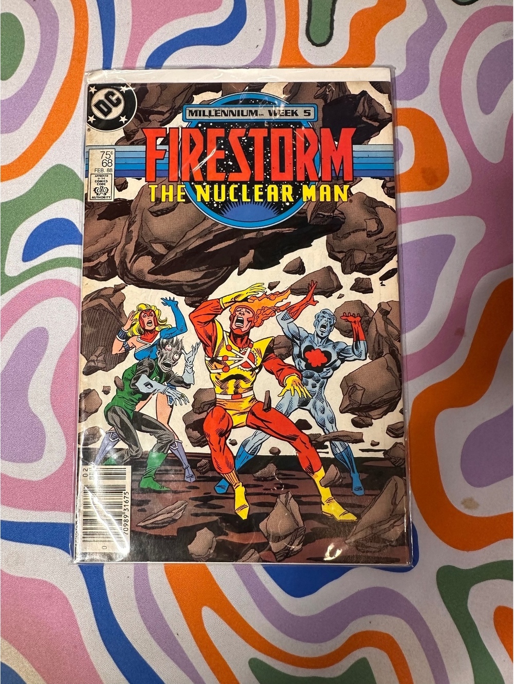 Firestorm The Nuclear Man comic book issue 68